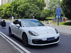 2023 Porsche Panamera 2.9T Platinum, белый — фото 3