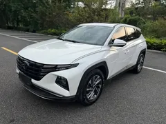 2021 Hyundai Tucson 1.5T DCT GLX Elite, белый — фото 1
