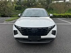 2021 Hyundai Tucson 1.5T DCT GLX Elite, белый — фото 2