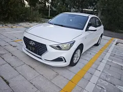 2020 Hyundai Elantra 1.6L AT GL, белый — фото 1