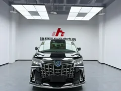 2021 Toyota Alphard Hybrid 2.5L Premium, чёрный — фото 1