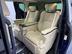 2021 Toyota Alphard Hybrid 2.5L Premium, чёрный — фото 8