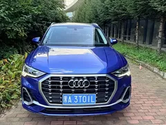2022 Audi Q3 35 TFSI, синий — фото 2