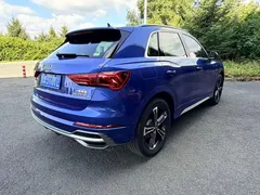2022 Audi Q3 35 TFSI, синий — фото 4