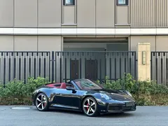 2022 Porsche 911 Carrera Cabriolet 3.0T, чёрный — фото 3