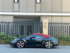 2022 Porsche 911 Carrera Cabriolet 3.0T, чёрный — фото 8