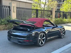 2022 Porsche 911 Carrera Cabriolet 3.0T, чёрный — фото 19