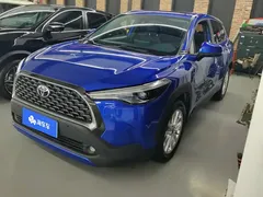 2022 Toyota Corolla Cross 2.0L Luxury, синий — фото 1