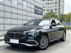2022 Mercedes-Benz E-Class E 300 L Fashion, чёрный — фото 1