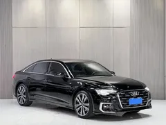 2022 Audi A6L 45 TFSI quattro, чёрный — фото 3