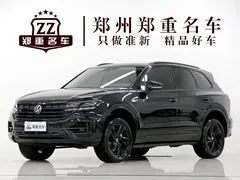 2022 Volkswagen Touareg 3.0TSI Black Sport Package, чёрный — фото 1