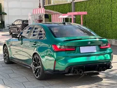 2021 BMW M3, зелёный — фото 4