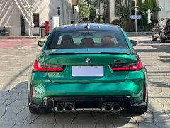 2021 BMW M3, зелёный — фото 5