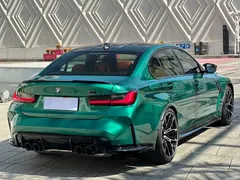 2021 BMW M3, зелёный — фото 6