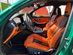2021 BMW M3, зелёный — фото 10