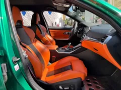 2021 BMW M3, зелёный — фото 12