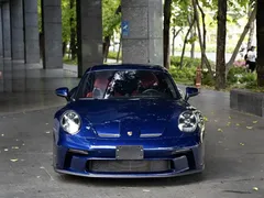 2023 Porsche 911 GT3 4.0T, синий — фото 2