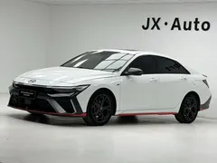 2023 Hyundai Elantra 240TGDi DCT N Line LUX Premium, белый — фото 1