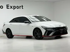 2023 Hyundai Elantra 240TGDi DCT N Line LUX Premium, белый — фото 3