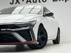 2023 Hyundai Elantra 240TGDi DCT N Line LUX Premium, белый — фото 5
