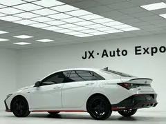 2023 Hyundai Elantra 240TGDi DCT N Line LUX Premium, белый — фото 9