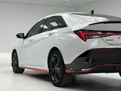 2023 Hyundai Elantra 240TGDi DCT N Line LUX Premium, белый — фото 10
