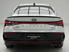 2023 Hyundai Elantra 240TGDi DCT N Line LUX Premium, белый — фото 11
