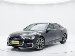 2023 Audi A6L 45 TFSI, чёрный — фото 1