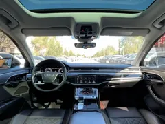 2022 Audi A8L 50 TFSI quattro, чёрный — фото 9
