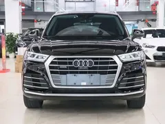 2020 Audi Q5L 45 TFSI, чёрный — фото 2