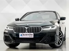 2022 BMW 5 Series 5 525Li M, чёрный — фото 3