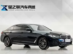 2022 BMW 5 Series 5 525Li M, чёрный — фото 5