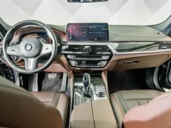 2022 BMW 5 Series 5 525Li M, чёрный — фото 12