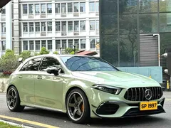 2020 Mercedes-Benz A-Class AMG A 45 4MATIC, зелёный — фото 3