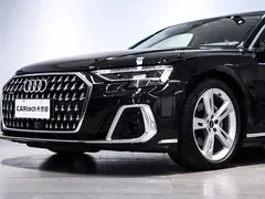2023 Audi A8L 50 TFSI quattro, чёрный — фото 3