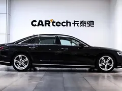 2023 Audi A8L 50 TFSI quattro, чёрный — фото 5