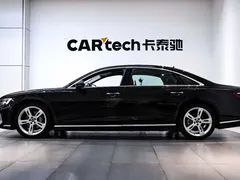 2023 Audi A8L 50 TFSI quattro, чёрный — фото 9