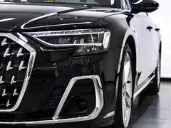 2023 Audi A8L 50 TFSI quattro, чёрный — фото 10
