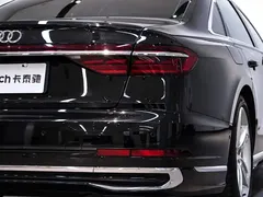 2023 Audi A8L 50 TFSI quattro, чёрный — фото 11