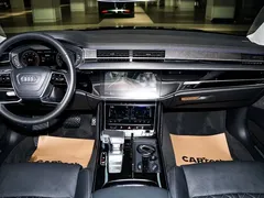2023 Audi A8L 50 TFSI quattro, чёрный — фото 14
