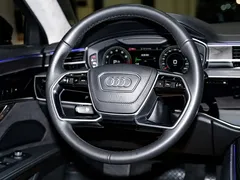 2023 Audi A8L 50 TFSI quattro, чёрный — фото 15