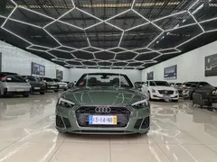 2023 Audi A5 Cabriolet 40 TFSI, зелёный — фото 2