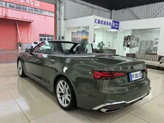2023 Audi A5 Cabriolet 40 TFSI, зелёный — фото 18