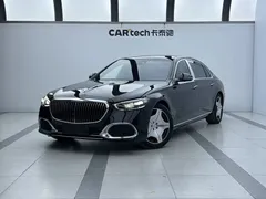 2021 Mercedes-Benz Maybach S-Class S 480 4MATIC, чёрный — фото 1
