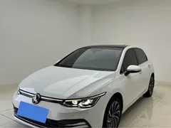 2021 Volkswagen Golf 280TSI DSG Pro, белый — фото 3