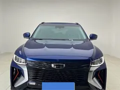2022 Geely Atlas 1.8T DCT Smart, синий — фото 1