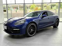 2022 Porsche Panamera 2.9T, синий — фото 1
