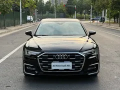 2022 Audi A6L 45 TFSI, чёрный — фото 2