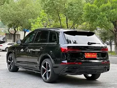 2022 Audi Q7 55 TFSI quattro S line, чёрный — фото 5