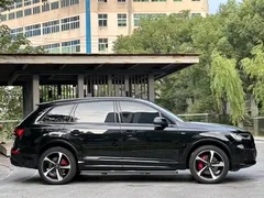 2022 Audi Q7 55 TFSI quattro S line, чёрный — фото 8